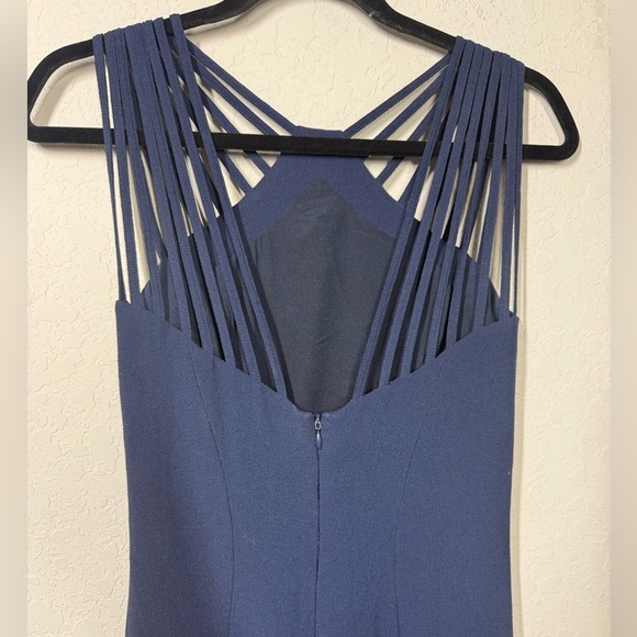 Dress The Population Harlow Strappy Gown Size Small - Picture 5 of 8